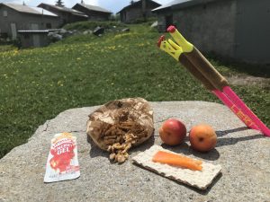 Hiking snacks, Chalets du Souay