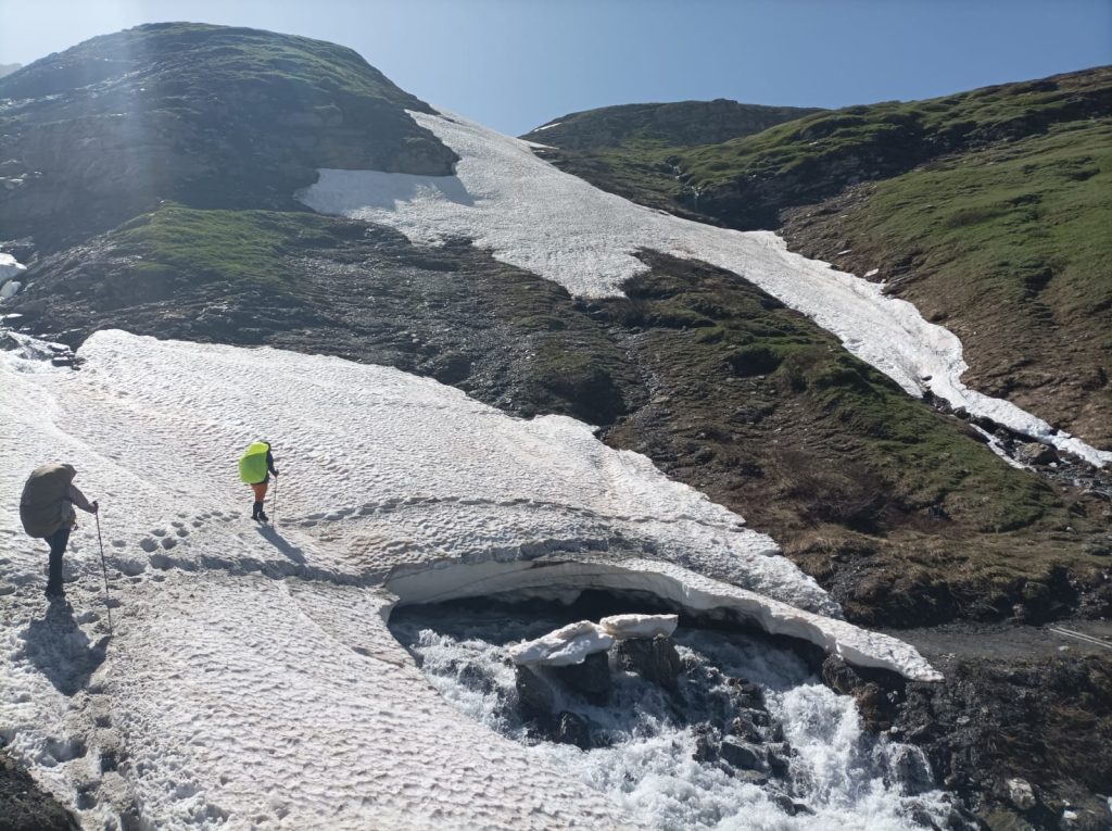 Col de la Seigne snow-bridge, June TMB Conditions 2024