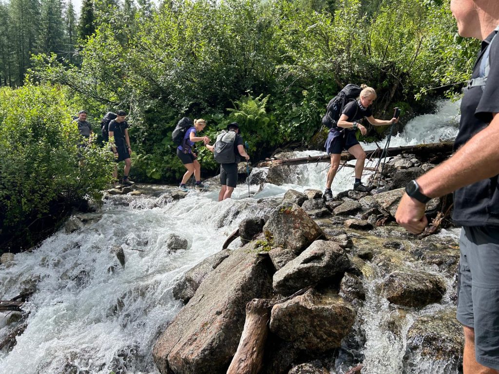 river crossing on bovine alt route