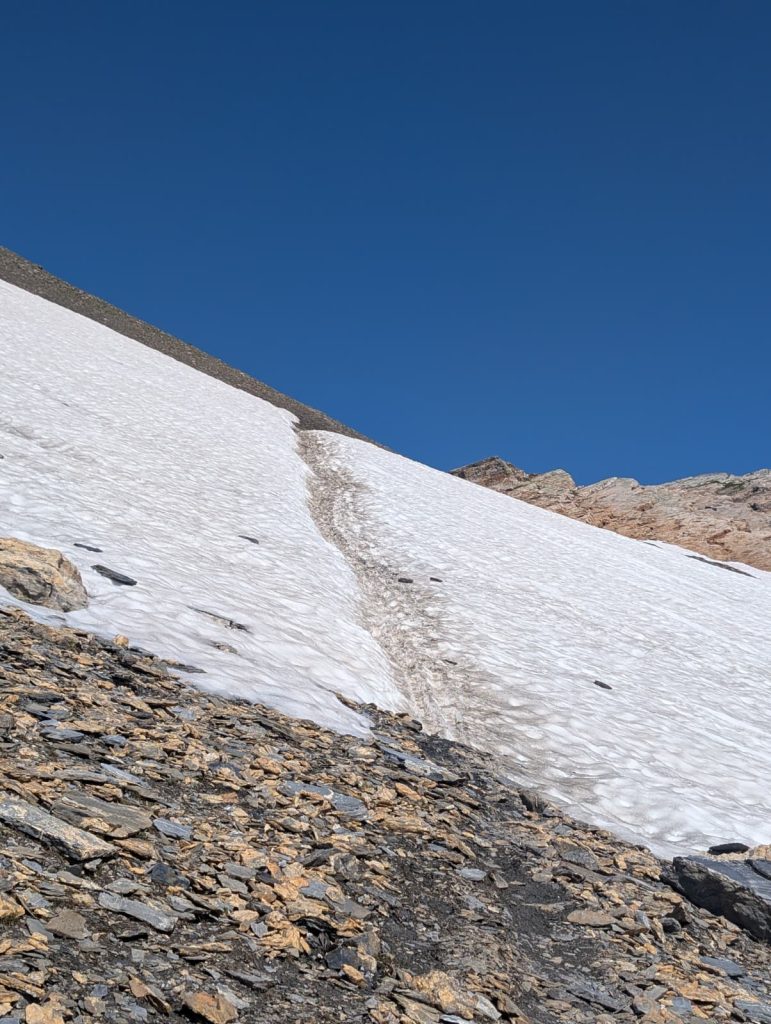 Col des Fours, June TMB conditions 2026