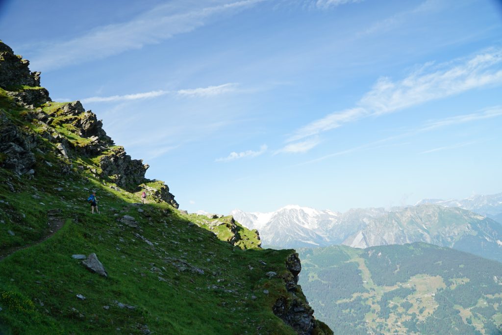sentier des chamois, Haute Route