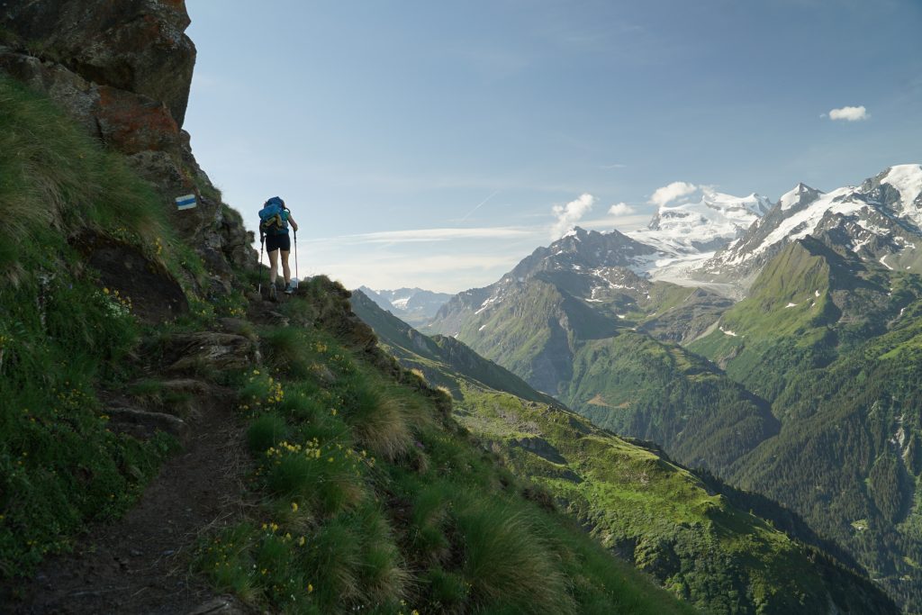 sentier des chamois, Haute Route