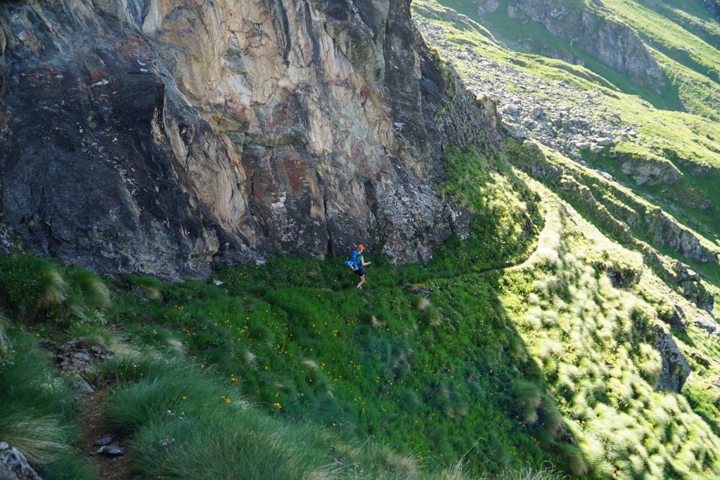 sentier des chamois, Haute Route